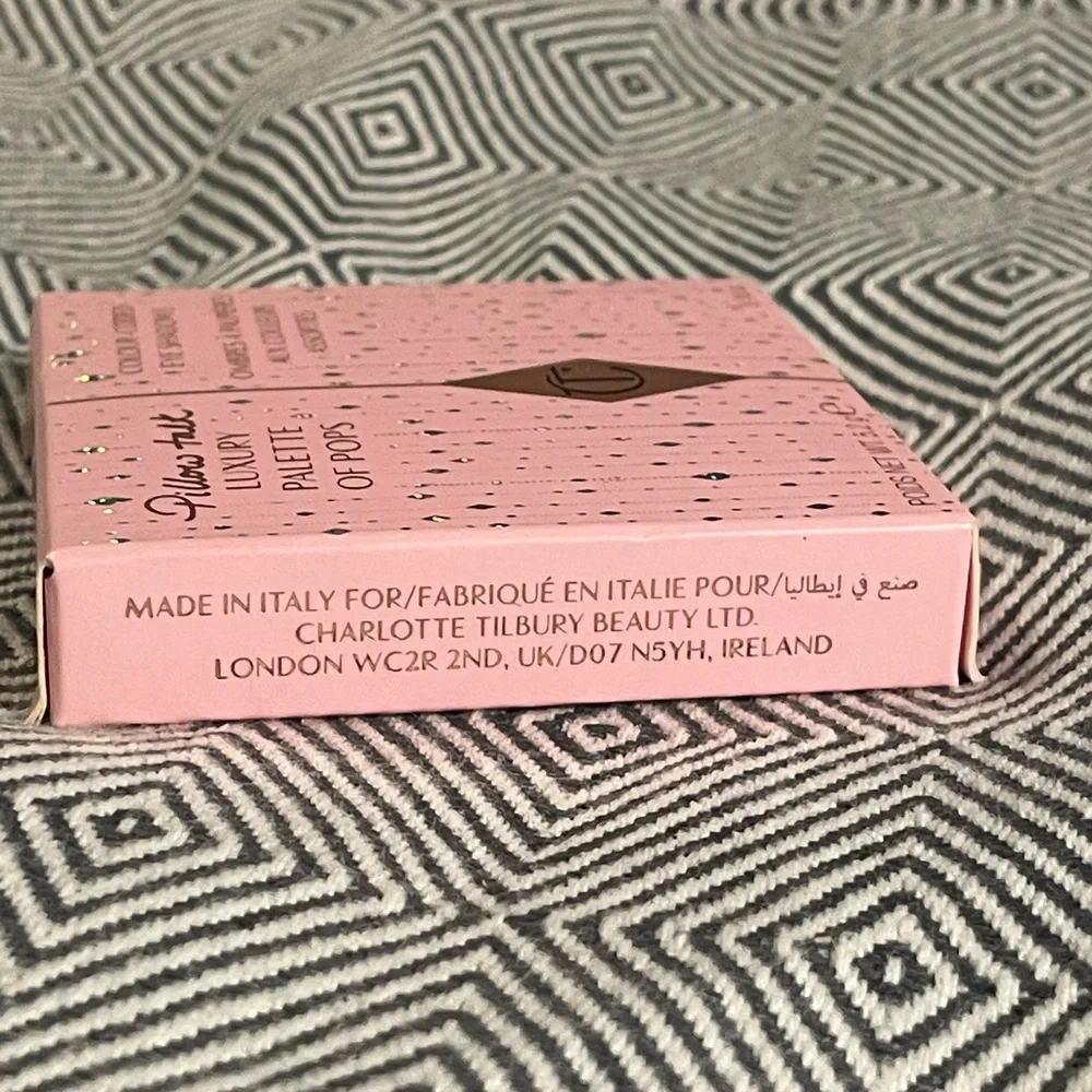 Charlotte Tilbury | Luxury Palette Of Pops in Pillow Talk | NIB